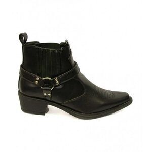 US Brass Mens Eastwood Casual Cowboy /Western Ankle Boots /Slip ons Sizes 7-13 /